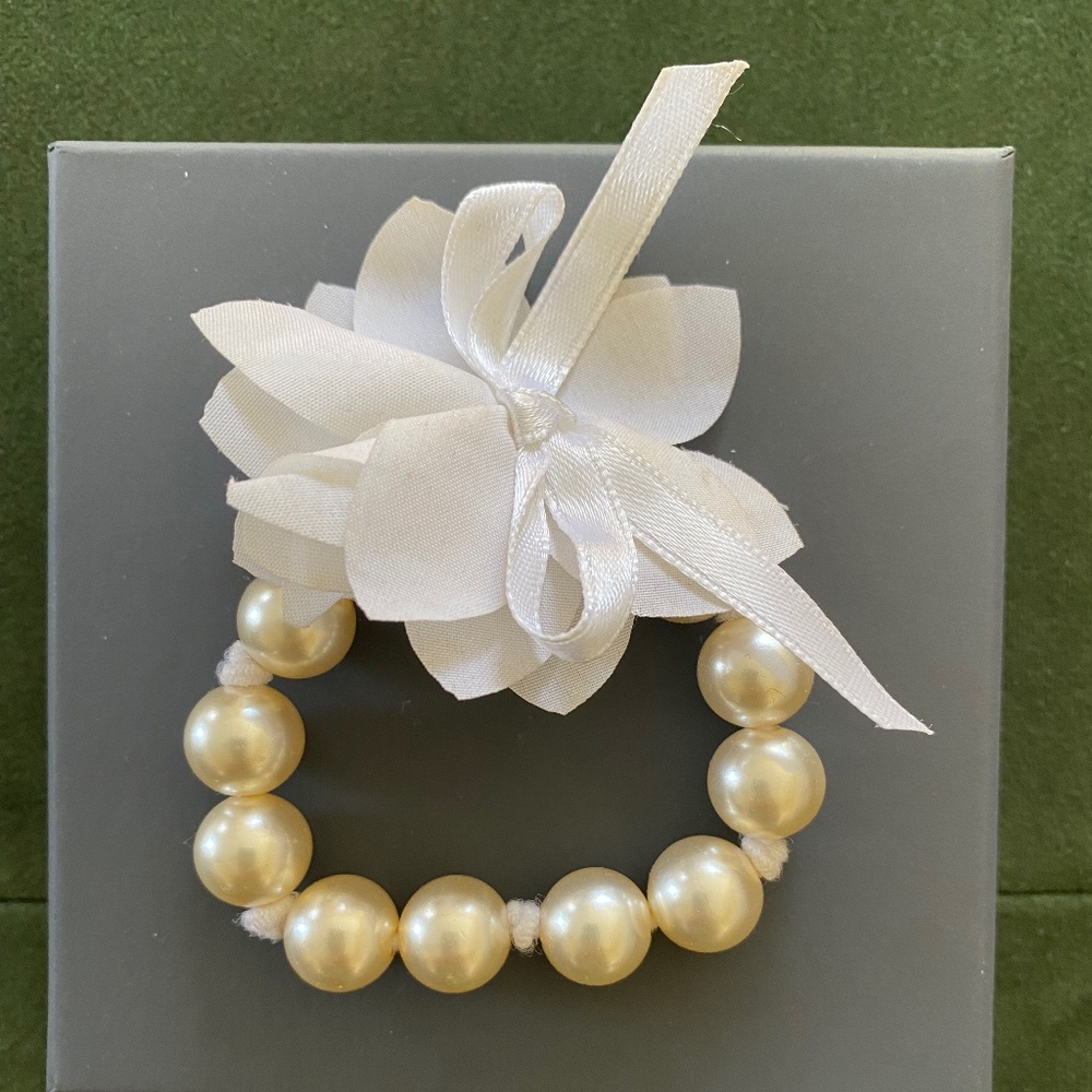 Stretch Faux Pearl Bracelet by Gymboree